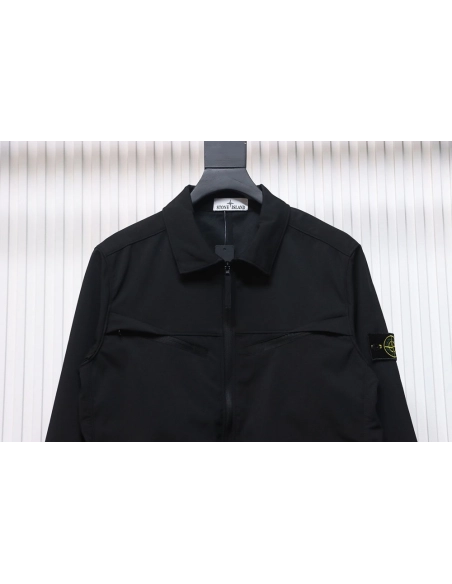 Stone Island solid color jacket,Cheap Replica Reps Stone Island