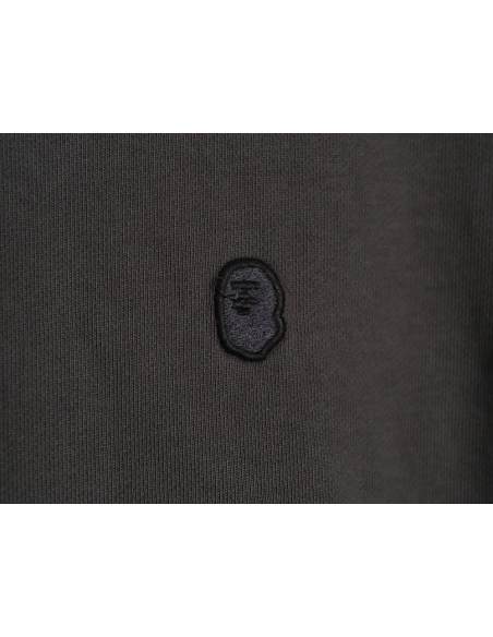 BAPE washed embroidered small logo hoodie TSK1,Cheap Replica Reps Bape