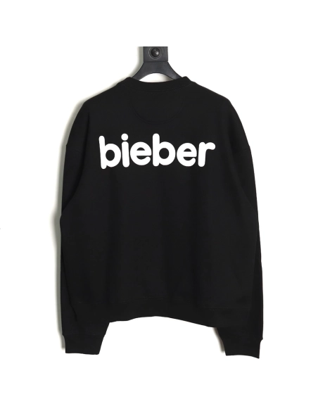 Drew House Yellow Heart LOGO Crewneck Sweatshirt,Cheap Replica Reps drew house