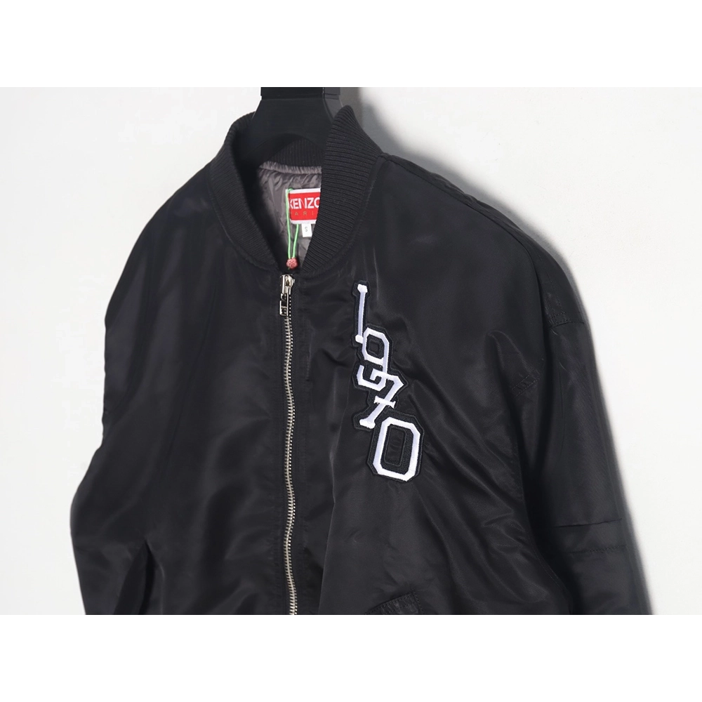 Kenzo Tiger Head Embroidered Flight Jacket TSK1,Cheap Replica Reps Kenzo
