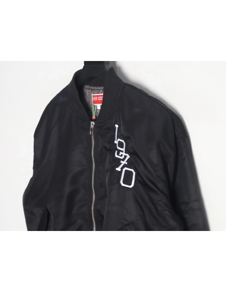 Kenzo Tiger Head Embroidered Flight Jacket TSK1,Cheap Replica Reps Kenzo