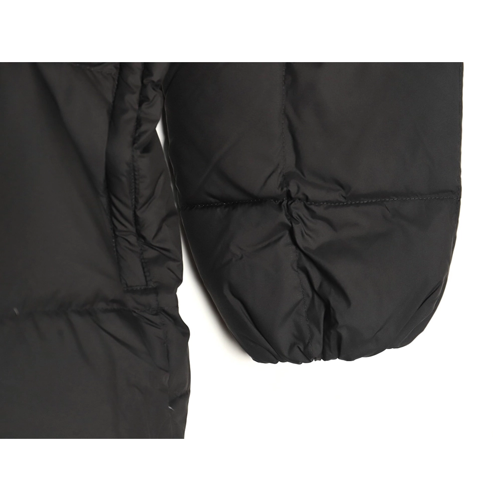 Moncler long belted down jacket,Cheap Replica Reps Moncler