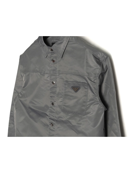 Prada triangle logo nylon jacket,Cheap Replica Reps Prada