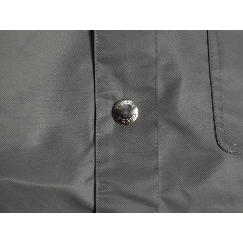 Prada triangle logo nylon jacket,Cheap Replica Reps Prada