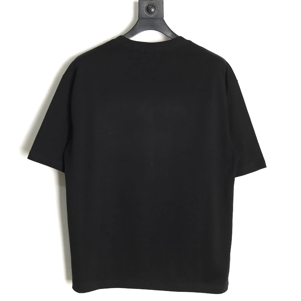 Dior Colorful Letters Digital Printed Round Neck Short Sleeves TSK1,Cheap Replica Reps Dior