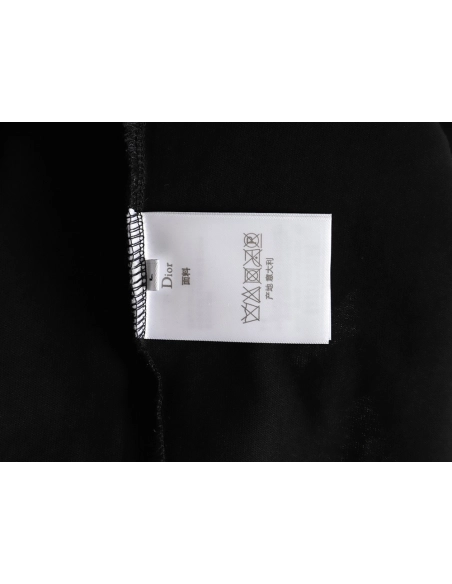 Dior Colorful Letters Digital Printed Round Neck Short Sleeves TSK1,Cheap Replica Reps Dior