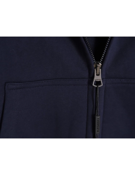 Burberry B Check Hooded ZipUp Hoodie TSK2,Cheap Replica Reps Burberry