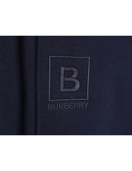 Burberry B Check Hooded ZipUp Hoodie TSK2,Cheap Replica Reps Burberry