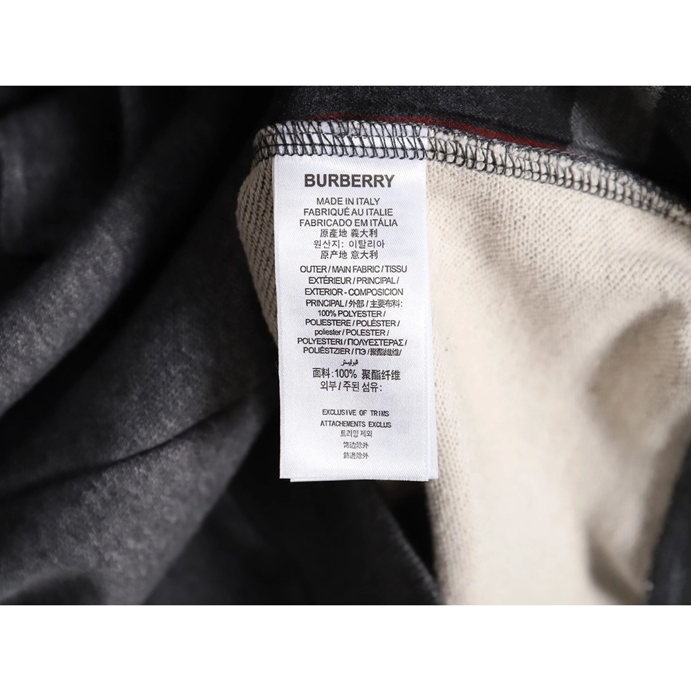 Burberry B Check Hooded ZipUp Hoodie TSK1,Cheap Replica Reps Burberry