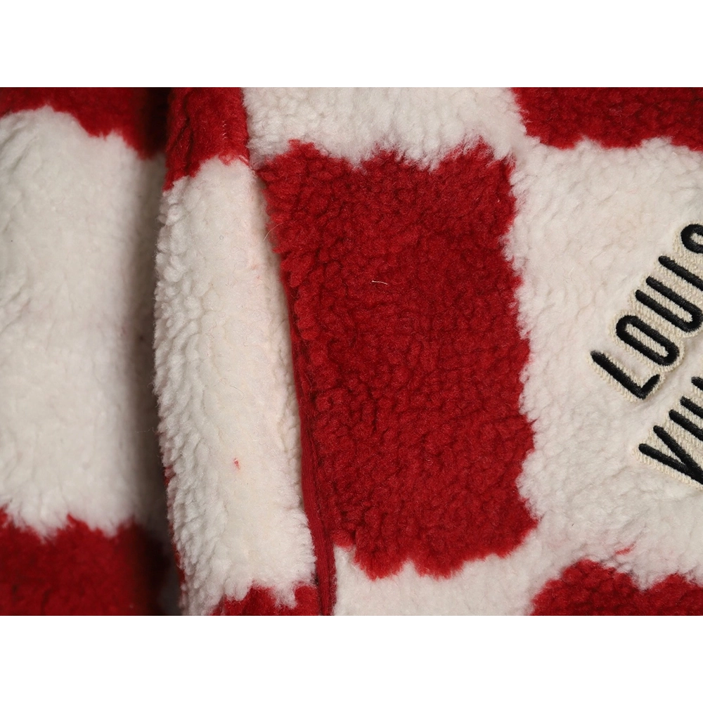 Louis vuitton nigo checkerboard sherpa jacket,Cheap Replica Reps Louis Vuitton