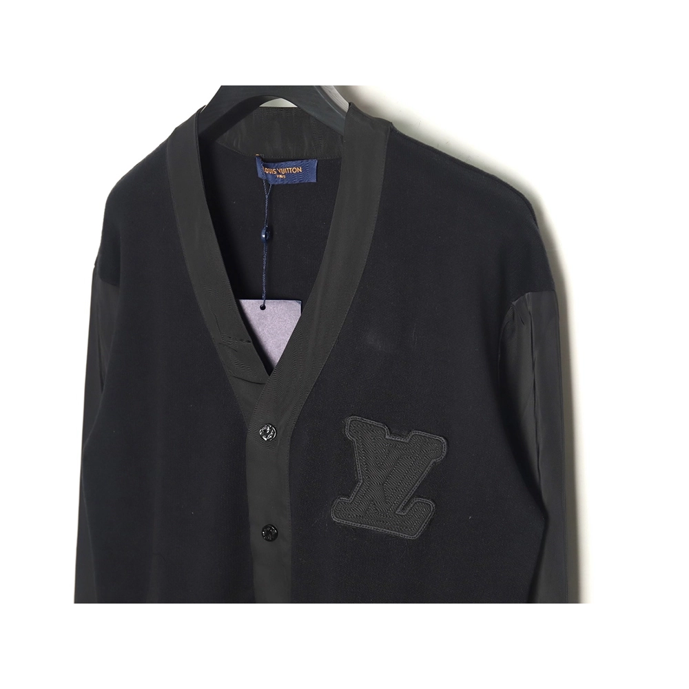 Louis Vuitton knitted Vneck cardigan sweater,Cheap Replica Reps Louis Vuitton