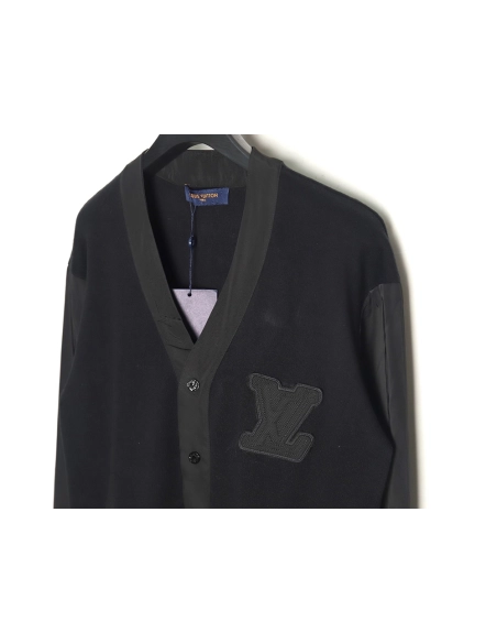 Louis Vuitton knitted Vneck cardigan sweater,Cheap Replica Reps Louis Vuitton