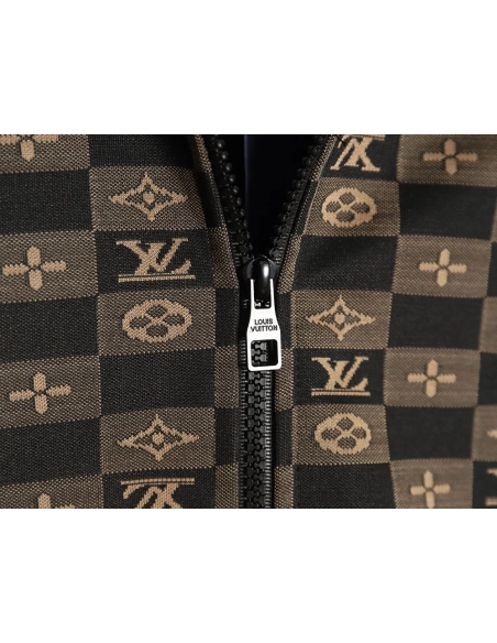 Louis Vuitton checkered jacket SL,Cheap Replica Reps Louis Vuitton