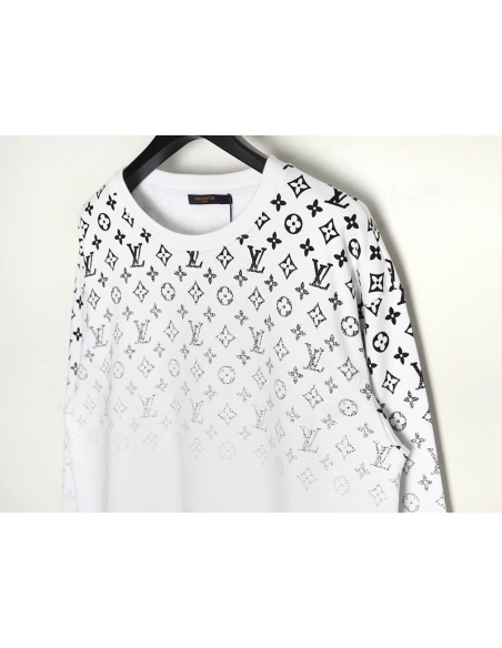 Louis Vuitton allover monogram gradient round neck sweatshirt SL,Cheap Replica Reps Louis Vuitton