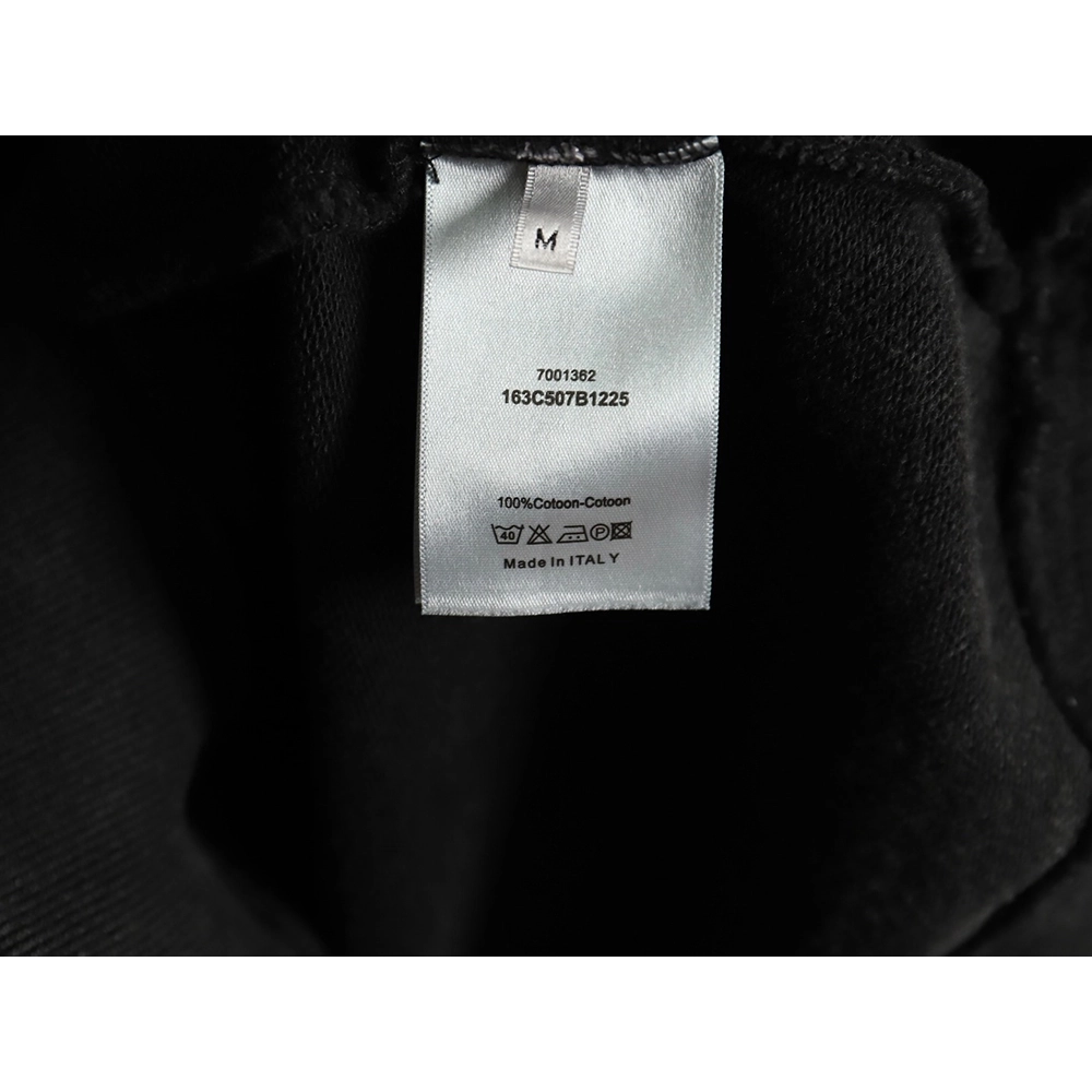 Dior washed embroidered lettering crew neck sweatshirt,Cheap Replica Reps Dior