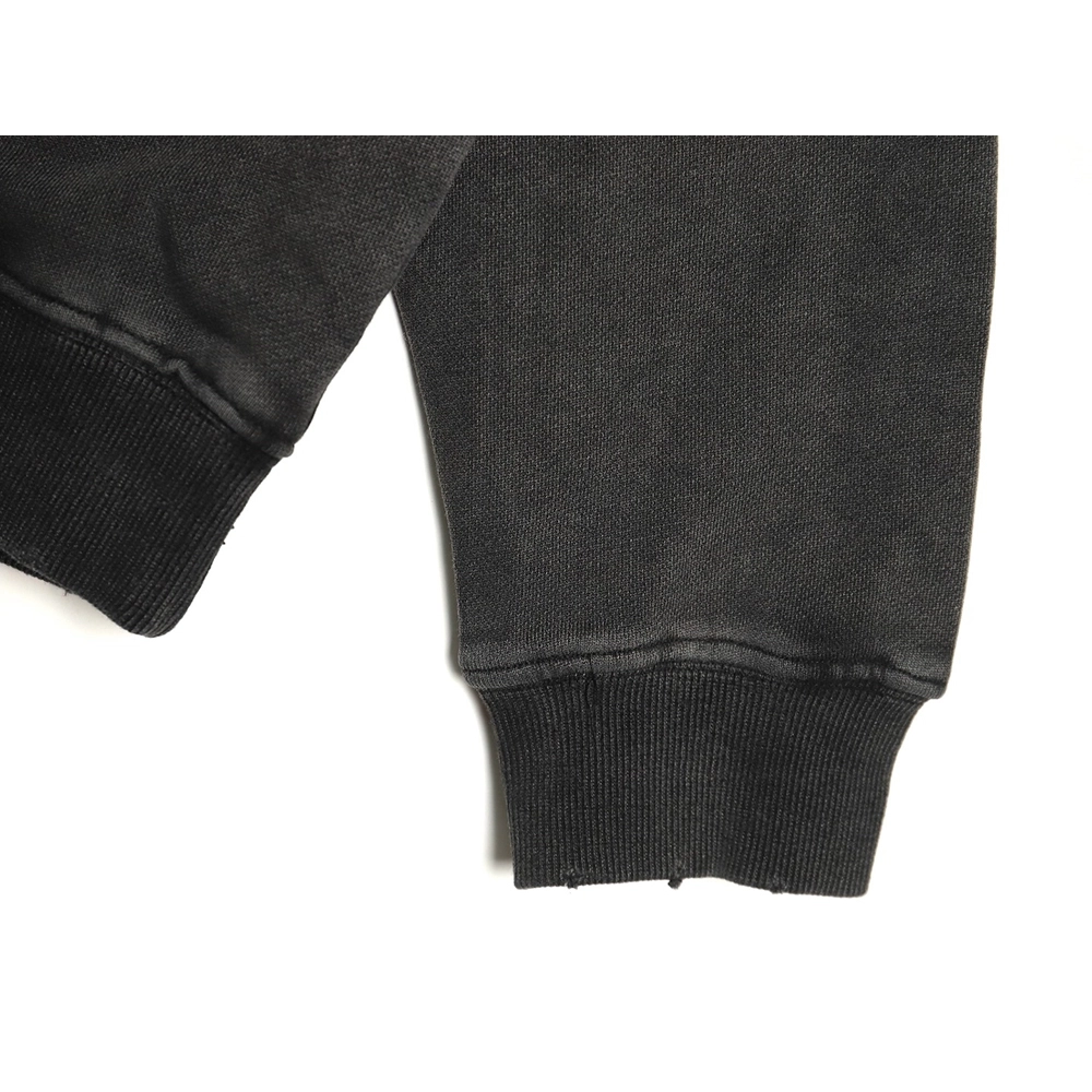 Dior washed embroidered lettering crew neck sweatshirt,Cheap Replica Reps Dior