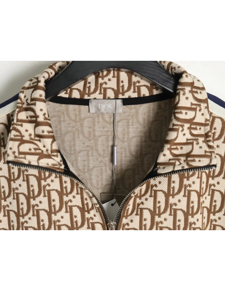 Dior allover jacquard sideribbon jacket,Cheap Replica Reps Dior