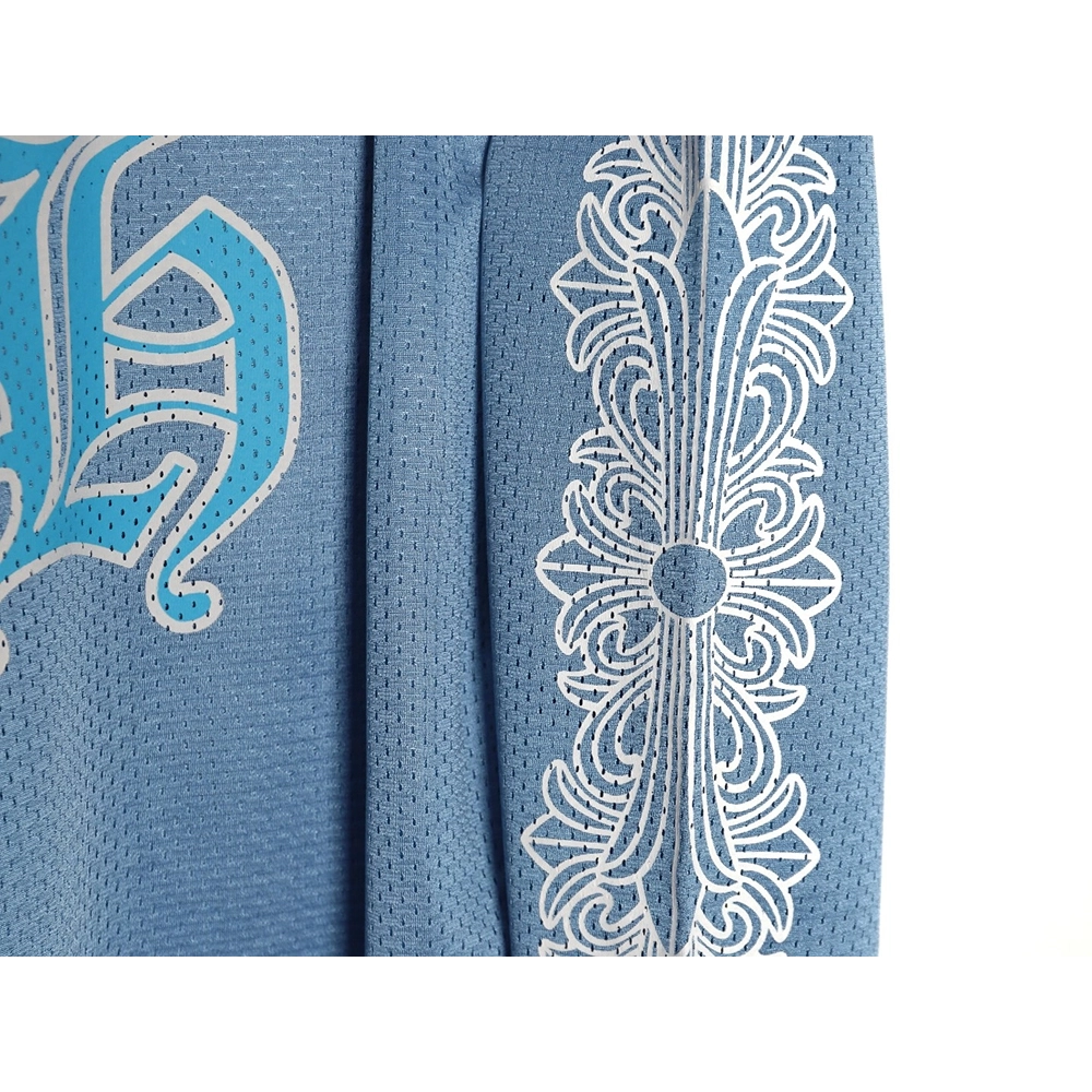 Chrome Hearts Sanskrit mesh hockey uniform longsleeved Tshirt,Cheap Replica Reps Chrome Hearts