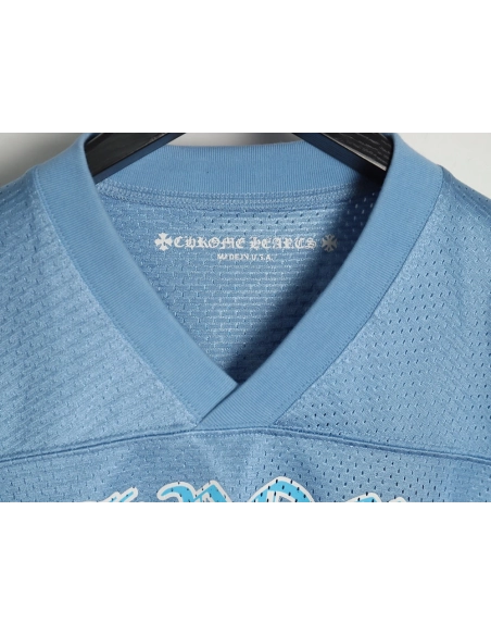 Chrome Hearts Sanskrit mesh hockey uniform longsleeved Tshirt,Cheap Replica Reps Chrome Hearts