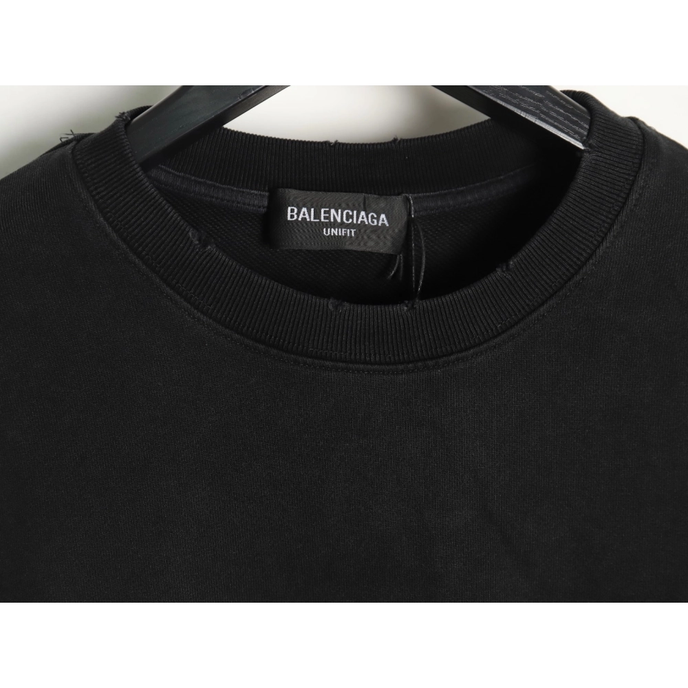 Balenciaga Handpainted Luminous Print Crewneck Sweatshirt,Cheap Replica Reps Balenciaga