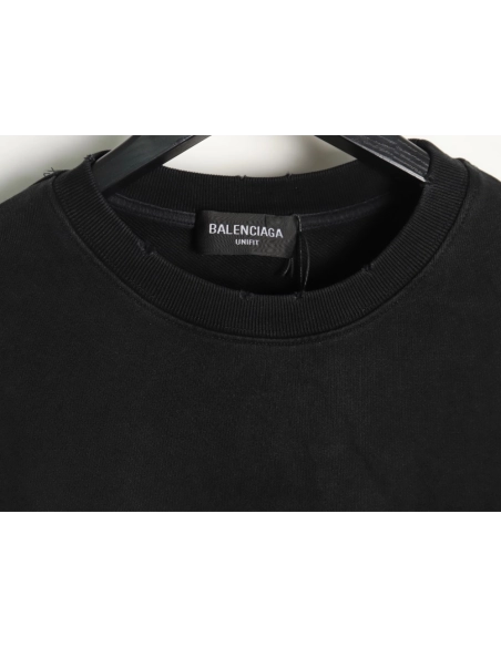 Balenciaga Handpainted Luminous Print Crewneck Sweatshirt,Cheap Replica Reps Balenciaga