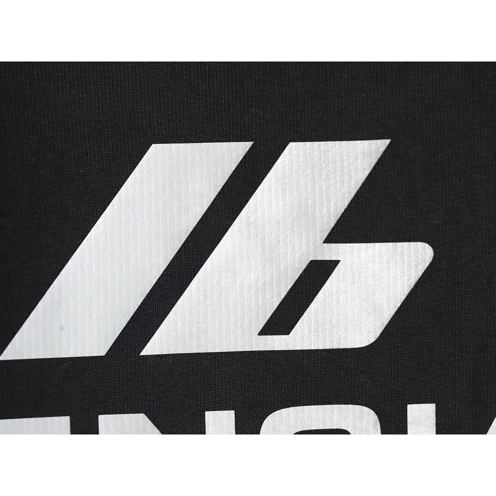 Balenciaga LB reflective logo crewneck sweatshirt TSK1,Cheap Replica Reps Balenciaga