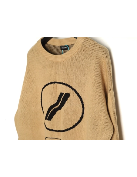 We11 Done jacquard logo knitted sweater,Cheap Replica Reps We11done