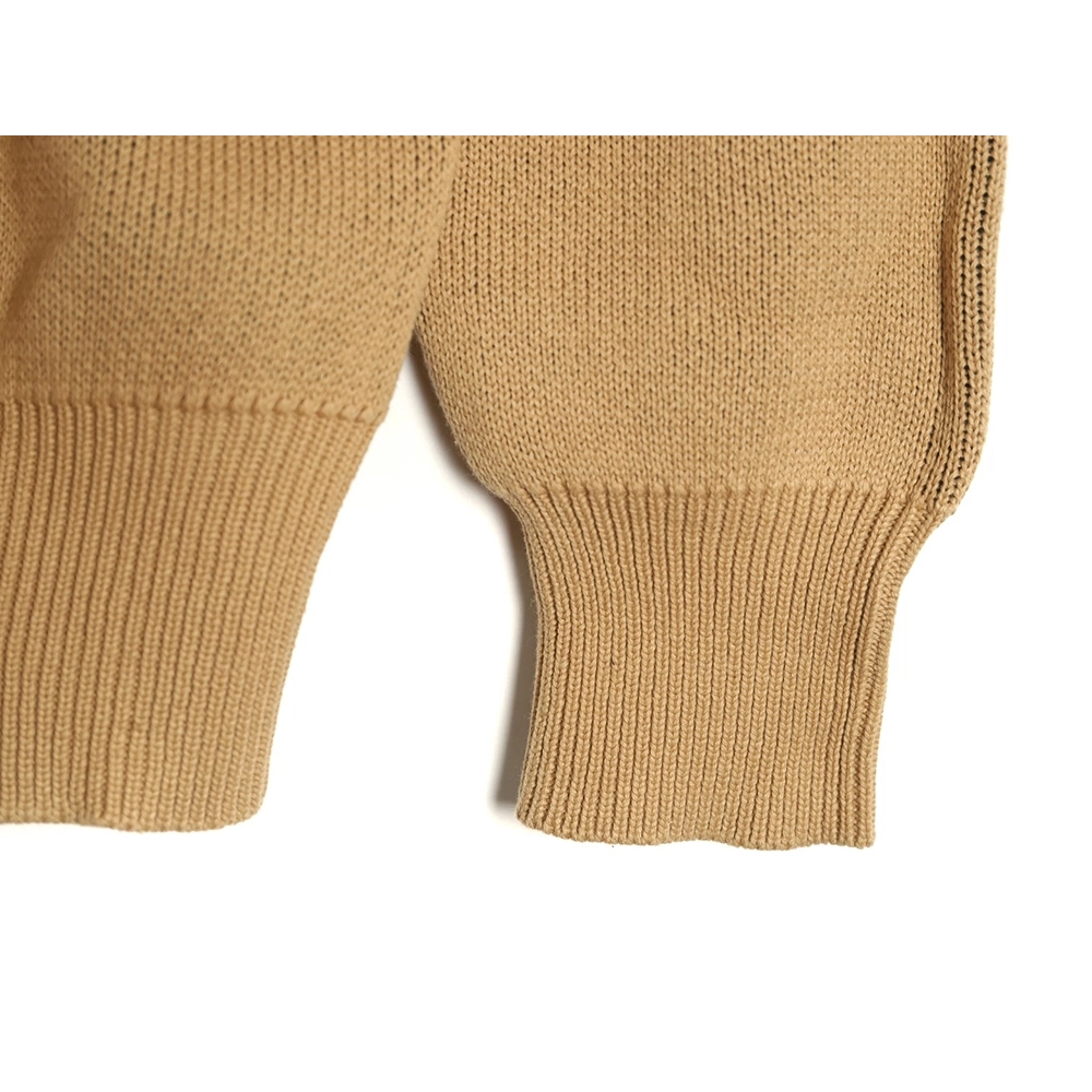 We11 Done jacquard logo knitted sweater,Cheap Replica Reps We11done