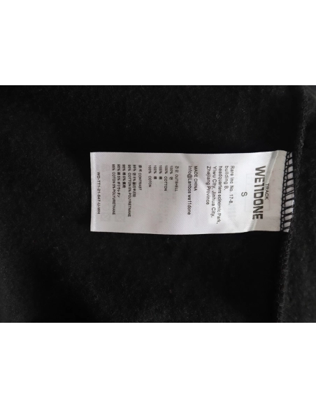 WE11 DONE neon barrage crewneck sweatshirt TSK1,Cheap Replica Reps We11done