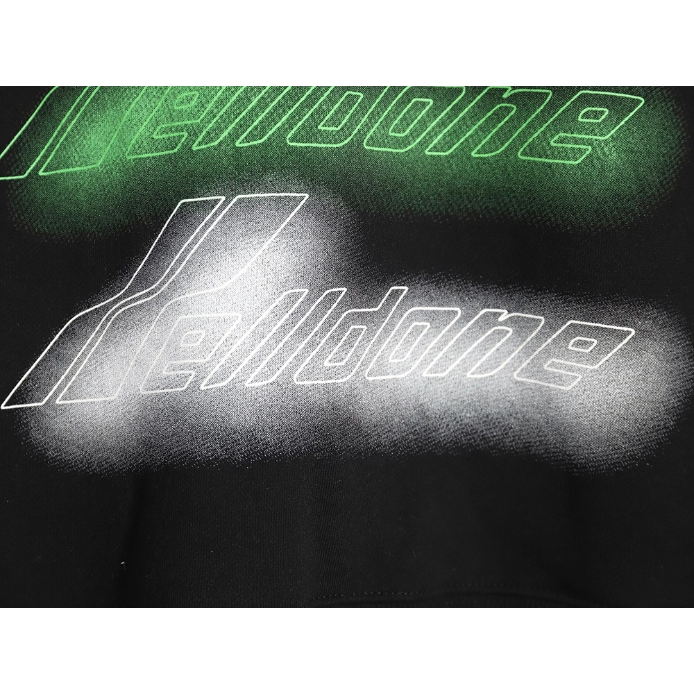 WE11 DONE neon barrage crewneck sweatshirt TSK1,Cheap Replica Reps We11done
