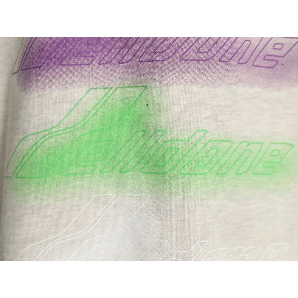 WE11 DONE neon barrage crewneck sweatshirt,Cheap Replica Reps We11done