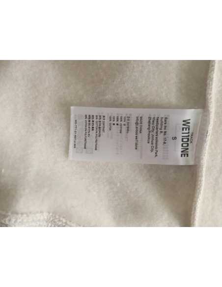 WE11 DONE Floral Colorful Letters Round Neck Sweatshirt,Cheap Replica Reps We11done