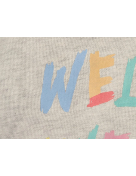 WE11 DONE Floral Colorful Letters Round Neck Sweatshirt,Cheap Replica Reps We11done