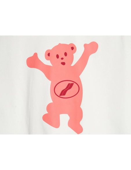 We11done Raising Hand Bear Colorblock Long Sleeve,Cheap Replica Reps We11done