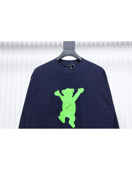 We11 Done Doublesided cute bear print long sleeves SK2,Cheap Replica Reps We11done