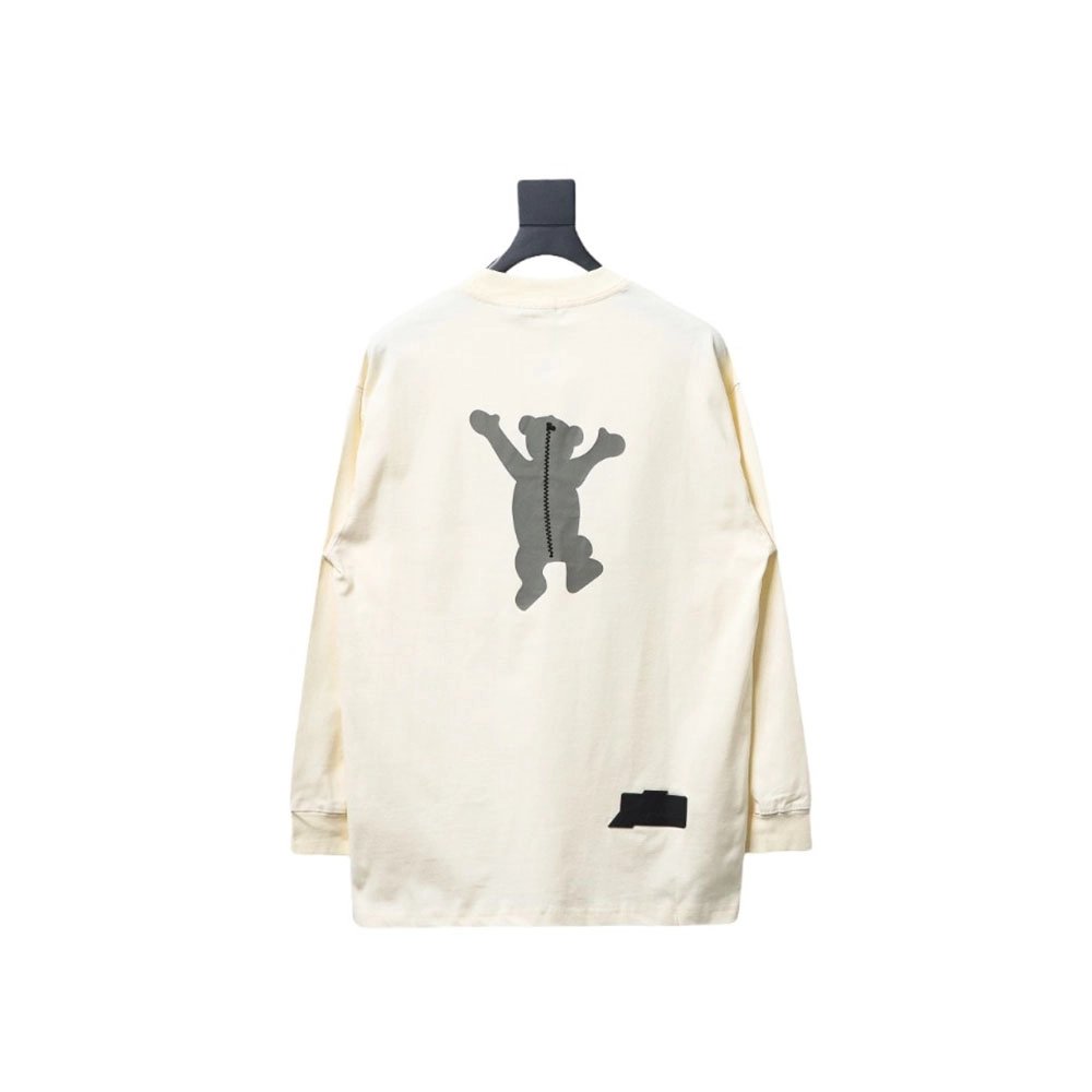We11 Done Doublesided cute bear print long sleeves SK1,Cheap Replica Reps We11done