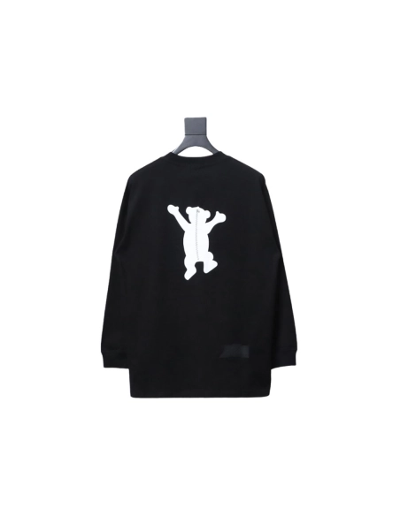 We11 Done Doublesided cute bear print long sleeves,Cheap Replica Reps We11done