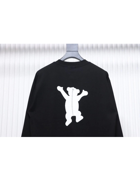 We11 Done Doublesided cute bear print long sleeves,Cheap Replica Reps We11done