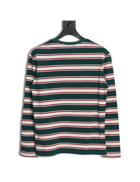 Miu Miu striped pocket longsleeved Tshirt TSK1,Cheap Replica Reps Miu Miu