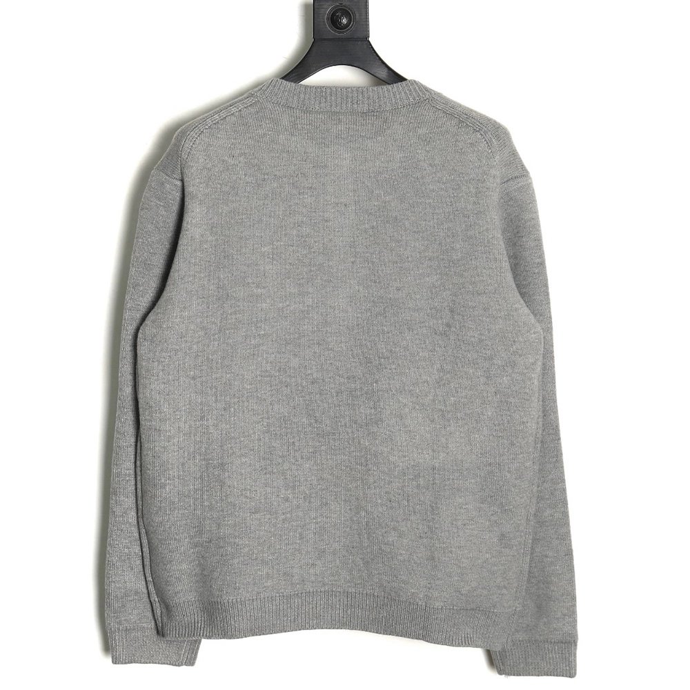 Miu miu embroidered logo sweater cardigan,Cheap Replica Reps Miu Miu