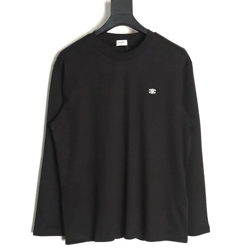 Celine Arc de Triomphe Embroidery Long Sleeves,Cheap Replica Reps Celine