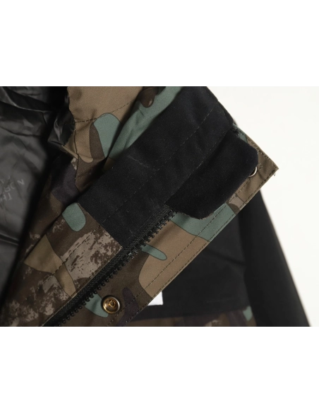 The North Face Logo Print Hooded Camouflage Jacket,Cheap Replica Reps The North Face