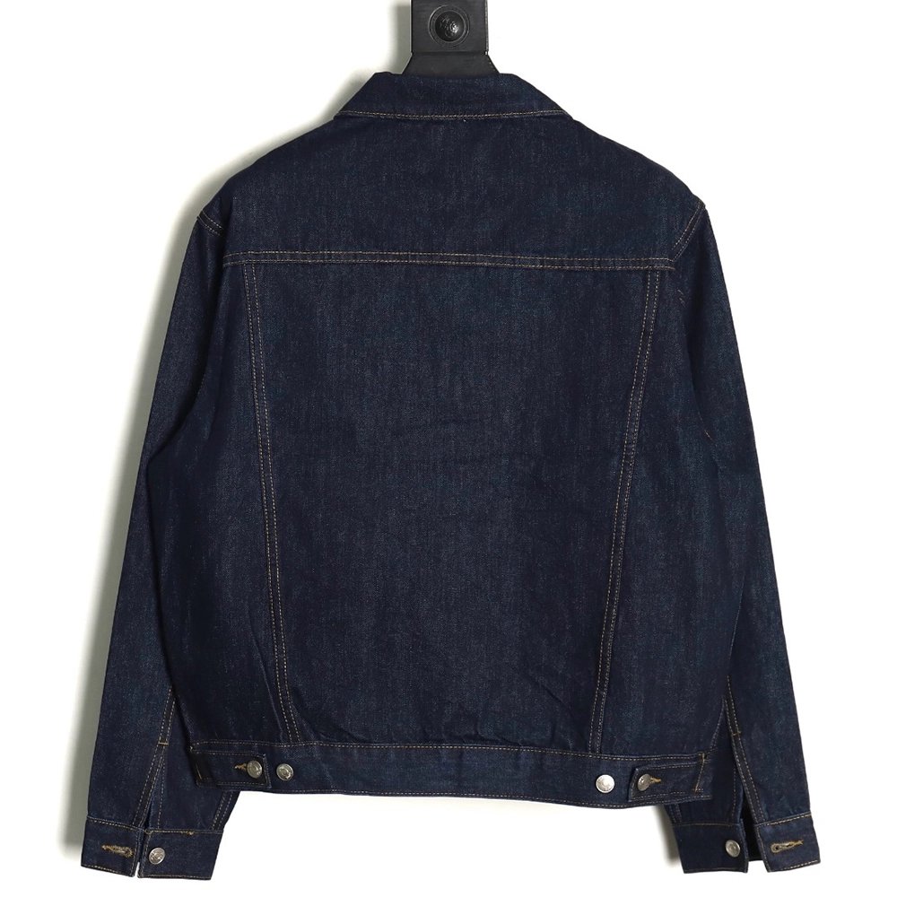 Dior monogram print denim jacket,Cheap Replica Reps Dior