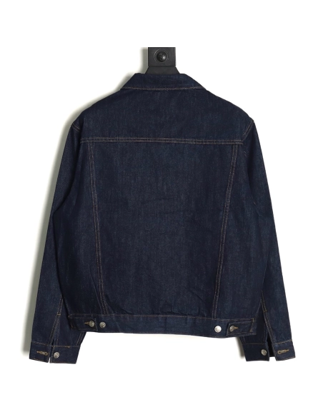 Dior monogram print denim jacket,Cheap Replica Reps Dior