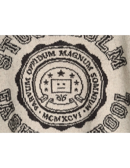 Acne studios panelled crew neck sweater,Cheap Replica Reps Acne Studios