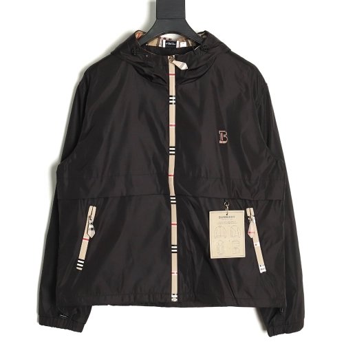 Burberry BT Logo Trench Coat,Cheap Replica Reps Burberry