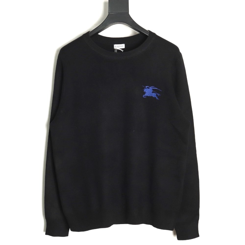 Burberry logo horse embroidered sweater,Cheap Replica Reps Burberry