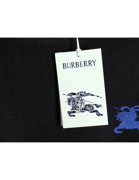 Burberry logo horse embroidered sweater,Cheap Replica Reps Burberry