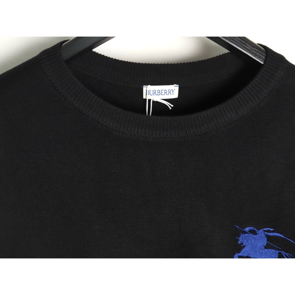 Burberry logo horse embroidered sweater,Cheap Replica Reps Burberry