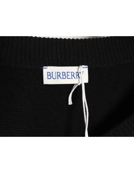 Burberry logo horse embroidered sweater,Cheap Replica Reps Burberry